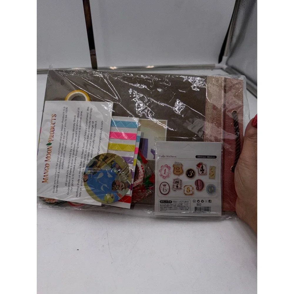 Mango Moon Products Our Adventure Book Scrapbook Kit Up Movie Inspired DIY Set